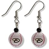 MLB Mini Baseball Dangler Earrings