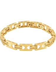Gents Diamond Bracelet 14K Yellow 01.20 Cttw Round Brc312