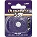 UltraLast 1.5v Silver Oxide Replacement Battery for SR44, D357, 357BP, 303 & 1131SO Batteries