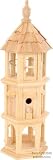  : Wooden Bird House Feeder