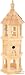 Wooden Bird House Feeder