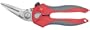 Clauss Bent Kevlar Snips With Wire Cutting Notch, 8"