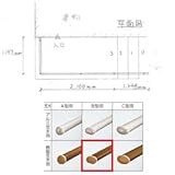 【セット販売でお買い得！】　YKK　歩行補助用手すり　パルトナーUDフェンス1型　B型笠木　2コーナーセット　 手すり：樹脂カラー　笠木／柱の色をお選び下さい