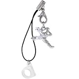 Crystalline GEM FAIRY Cell Phone Charm