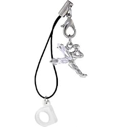 Crystalline Gem Fairy Cell Phone Charm