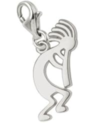 Rembrandt Charms Kokopelli Charm with Lobster Clasp