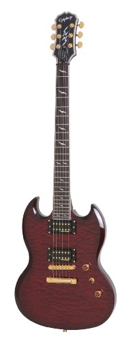 Epiphone Prophecy SG Custom GX Electric Guitar Dirty Finger Pickups