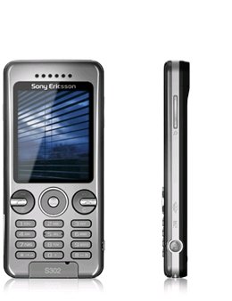 Sony Ericsson S302 Thunder Grey (unlocked) International Version with No U.S Warranty