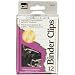 Charles Leonard Clips - Binder - Reusable Box - Small - 3/4" - 12/Box , 79312