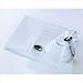 Clear Glass Alexandrite Sink and Waterfall Faucet Faucet Finish: Chrome