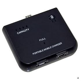 TheTechTree - Micro USB portable Chargeur externe Batterie 1900mAh Power Station mobile pour LG Cookie Style, GD900 Crystal, GT400 Viewty Smile, GT505, GW520, Optimus 2X, 3D, 7, 7Q, Me, Univa, Net, Pro, T310 Wink Style, Town C300, Viewty GT, Optimus Black, Prada K2, E2, LG P930, Sol E730, Net P699, Hub, Prada 3.0, Optimus L3 E400, Optimus Vu, LTE Tag, L7 P700, 3D Max, 4X HD