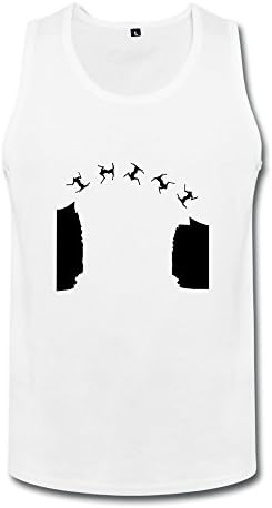 Mens Drive Skiers Online Tank Tops US Size Small White