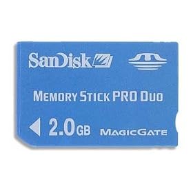 Sony DSC-H7 Digital Camera Memory Card 2GB Memory Stick Pro Duo Memory Card