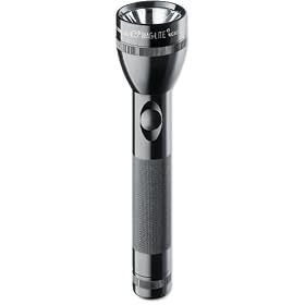 MAGLITE S2C016 2-C Battery Flashlight, Black