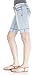 Angels Jeans Juniors Belted Light Wash Denim Cuffed Bermuda