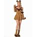 SEXY LION LEG AVENUE FANCY DRESS COSTUME OUTFIT 8/10