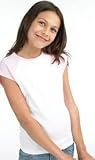 Girls Cap Sleeve Raglan T-Shirt