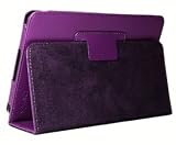 COSMOS ® Purple Color Kindle Fire 3G WiFi PU Leather Stand Case/Cover + Cosmos Cable Tie
