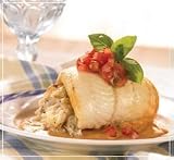 Rolled Crab Stuffed Flounder
