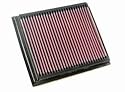 K&N ENGINEERING 33-2265 Air Filter; Panel; H-1.375 in.; L-9.688 in.; W-8.25 in.;