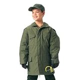 Kid's OD M-65 Field Jacket W/Liner M65