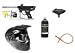 Piranha GTI Plus Paintball Gun Xray Package + Orange Squeegee