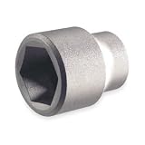 Ampco Safety Tools SS-1/2D1-1/8 Socket, Standard, Non-Sparking, Non-Magnetic, Corrosion Resistant, 1