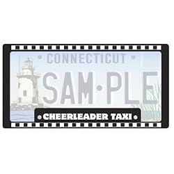 Cheerleading License Plate
