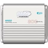 BOSS MARINE MR800 MOSFET Bridgeable Marine Power Amplifier (2-Channel)