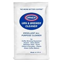 Urnex Urn and Brewer Cleaner, 5 - 1oz. packets/No More Bitter Coffee