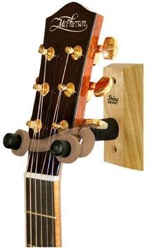 String Swing Wood Guitar Wall Hanger, OAK