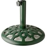 Yotrio #01220 Green CI Umbrella Base by YOTRIO INTERNATIONAL LLC