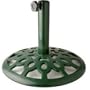 Yotrio International Llc 01220 Cast Iron Umbrella Base - Green