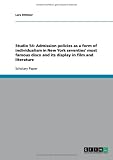 Studio 54: Admission policies as a form of individualism in New York seventies' most famous disco and its display in film and literature
