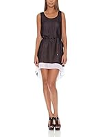 Assuili Vestido Barbara (Negro / Blanco)