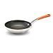 Rachael Ray 8-Inch Stainless-Steel Nonstick Skillet