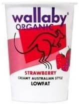 Wallaby Organic Strawberry Yogurt, 6 Ounce -- 12 per case.