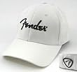Fender Greatest Hits Headwear - Logo Stretch Cap - White - L/XL