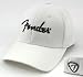 Fender Greatest Hits Headwear - Logo Stretch Cap - White - L/XL