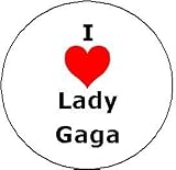 I LOVE LADY GAGA Pinback Button 1.25 Heart Pin / Badge 31jn82oVvKL. SL160 I LOVE LADY GAGA Pinback Button 1.25 Heart Pin / Badge