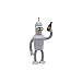5" Futurama Super HeavyWeights Bender Die-Cast Figure
