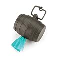 Doggie Barrel Pet Waste Bag Dispenser Color: Red