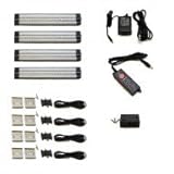 Lightkiwi G8988 6 Inch Warm White Modular LED Under Cabinet Lighting - Standard Kit