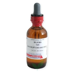 Standard Homeopathic Silicea 12X Liquid Cell Salt by 