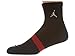 Nike Air Jordan Dri Fit Low Quarter Ankle Socks Black/Grey 3 Pair Pack 546480-012 Size L (8-12)