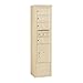 Salsbury Industries 3915S-04SFP Free Standing Horizontal 4C Mailbox Sandstone