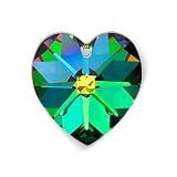 Swarovski Crystal Heart Pendant 6202 18mm 