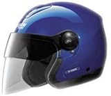 NOLAN N42 CAY BLUE NCOM XL MOTORCYCLE Open-Face-Helmet