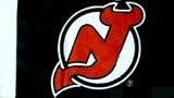 NHL New Jersey Devils Car Flag with Wall Brackett