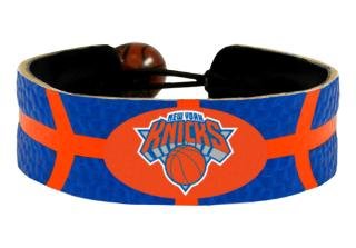 NBA New York Knicks Team Color Basketball Bracelet